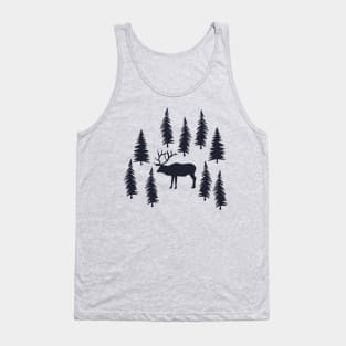 Elk In Forest (Ripe) Tank Top